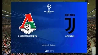 PES 2019 | Lokomotiv vs Juventus | UEFA Champions League | Gameplay PC