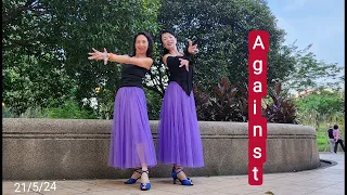 Against line dance (Tutorial) 30/5/24