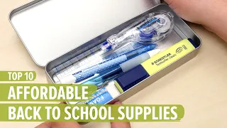 Top 10 Affordable Back To School Supplies