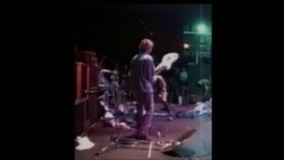 Rare clip of Nirvana destruction at the Seattle Center Coliseum 1992