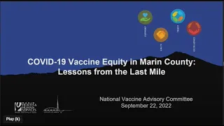 COVID-19 Update: NVAC Presentation - Addressing Gaps in COVID-19 Vaccination Coverage