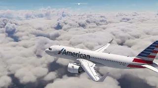 American Airline A320 | Departure and Arrival | Oklahoma City to Charlotte Douglas | MSFS 2020