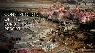 1988 Construction of Euro Disney