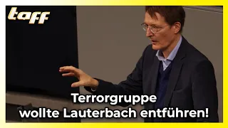 Terrorgruppe wollte Lauterbach live aus Talkshow entführen | taff | ProSieben