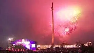 May 10, 2012 Russia  Fireworks light up Moscow sky ending V Day celebrations