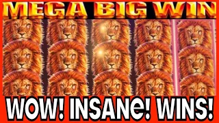 **HUGE MEGA WIN!!!** AMAZING!★King of Africa WMS Slot Machine Bonuses