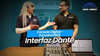 Consola Digital Yamaha  DM3 - Interfaz Dante