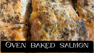 Best, Easy Healthy Baked Salmon Recipe|Oven-Baked Salmon#food #delicious #ramadan 🌙