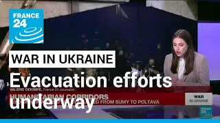 Ukraine: Fresh evacuation efforts underway for devastated cities • FRANCE 24 English