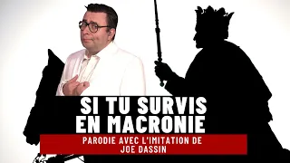 Si tu survis en Macronie - Parodie de Joe Dassin