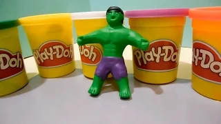 Avengers Hulk Play Doh  Халк – Мстители Плей До