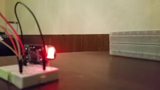 Датчик движения с Arduino и HC-SR04