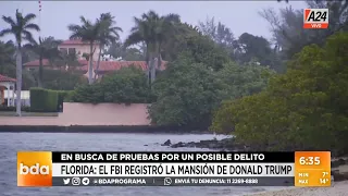 El FBI allanó la mansión de Donald Trump en Florida I A24