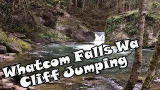 Whatcom Falls Washington cliff jumping