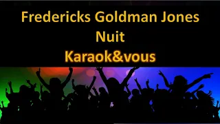 Karaoké Fredericks Goldman Jones - Nuit