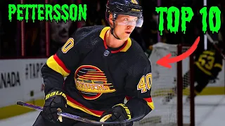 TOP 10 MOST INCREDIBLE Elias Pettersson Goals