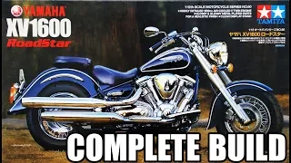 Yamaha 1600 RoadStar - 1/12 - Tamiya - Complete build