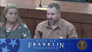 City of Franklin, BOMA Work Session 10-8-2019