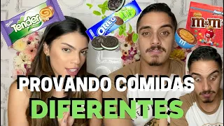 EXPERIMENTANDO COMIDAS DIFERENTES, DEU RUIM?? 😱 - Karol Meiras