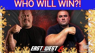 JERRY CADORETTE VS GEORGI TSVETKOV! EAST VS WEST 6! PREDICTION VIDEO! WHO DO YOU GOT WINNING? #fun