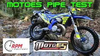 MOTOES PIPE REVIEW - SHERCO 300 SE