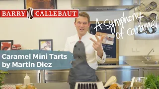 Caramel Mini Tarts by Martin Diez | Barry Callebaut