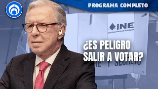 Santiago Creel denunció las zonas más peligrosas para votar en México |PROGRAMA COMPLETO| 09/05/24