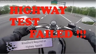 Harley Davidson Sportster 883 Review - Highway Test Failed!!