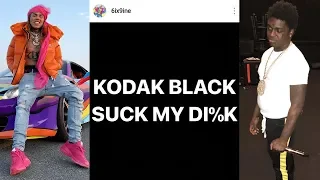 6IX9INE - Stoopid Disses Kodak Black and DJ Akademiks on Ig