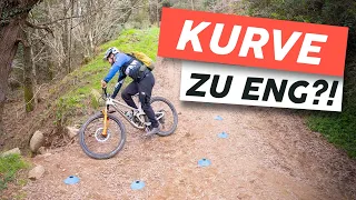 Kurve zu eng! | Fahrtechnik für enge Kurven im Trail | MTB & eMTB Tutorial