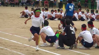 2017.海さん運動会（1年全員リレー）