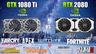 GTX 1080 Ti vs RTX 2080 - Test in 8 Games - 1440p