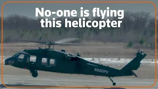 First autonomous Black Hawk helicopter flight