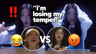 Yeji & Yuna fight against the 2 MOST competitive members (Chaeryeong & Ryujin)