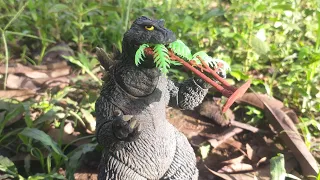 Neca Godzilla 1962  dynamic stop motion test