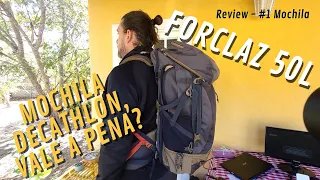 Mochila Forclaz Travel 500 (Decathlon) 50L, vale seu preço?