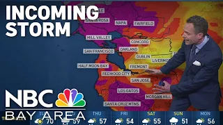 Forecast: Timeline on two storms to bring heavy Bay Area rain