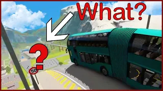 Checking out the ARTICULATED Buses in BeamNG.Drive | I Wrecked It !