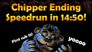 FNAF World SPEEDRUN - Chipper Ending in 14:50! (FP, Normal) (WR)