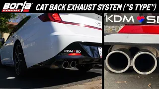 Borla Exhaust System - Hyundai Sonata N Line (DN8)