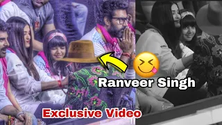 Exclusive Video - Ranveer Singh Sweet Gesture To Aishwarya Rai Bachchan & Aaradhya Bachchan
