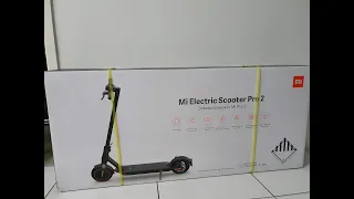 Part 1. Xiaomi Mi Electric Scooter Pro 2. Unboxing and first impressions.