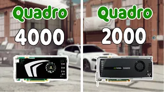 Quadro 4000 Vs Quadro 2000 Graphic Comparison GTA V