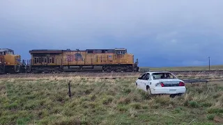 Conductor Ethan Blowers & Engineer MacGyver Steele Union Pacific Freight Train