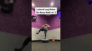 Lateral Leg Raise on Bosu Ball Lvl. 2