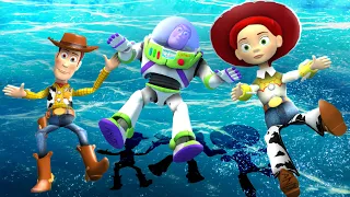 GMOD - Toy Story Ragdolls 3 (Buzz, Woody and Jessie)