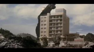 Fake Godzilla Destroys A Building (HD)