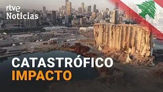 BEIRUT: Casi 10.000 EDIFICIOS siguen DERRUIDOS un año después de la EXPLOSIÓN | RTVE Noticias