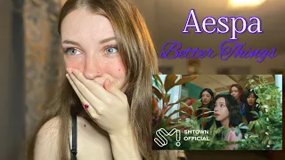 AESPA - Better Things mv reaction | Had me stuttering