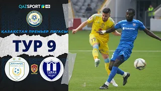 Обзор матча «Астана» - «Туран» - 3:3. «OLIMPBET-Чемпионат Казахстана». 9 тур